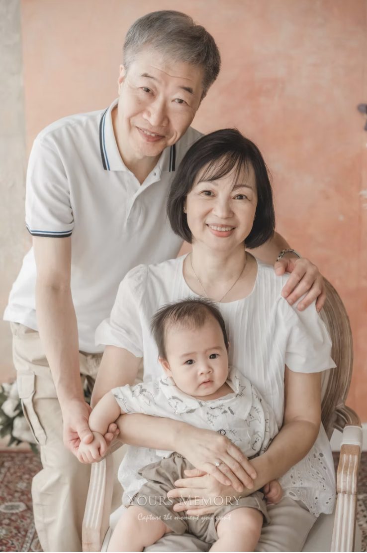 公公婆婆同孫